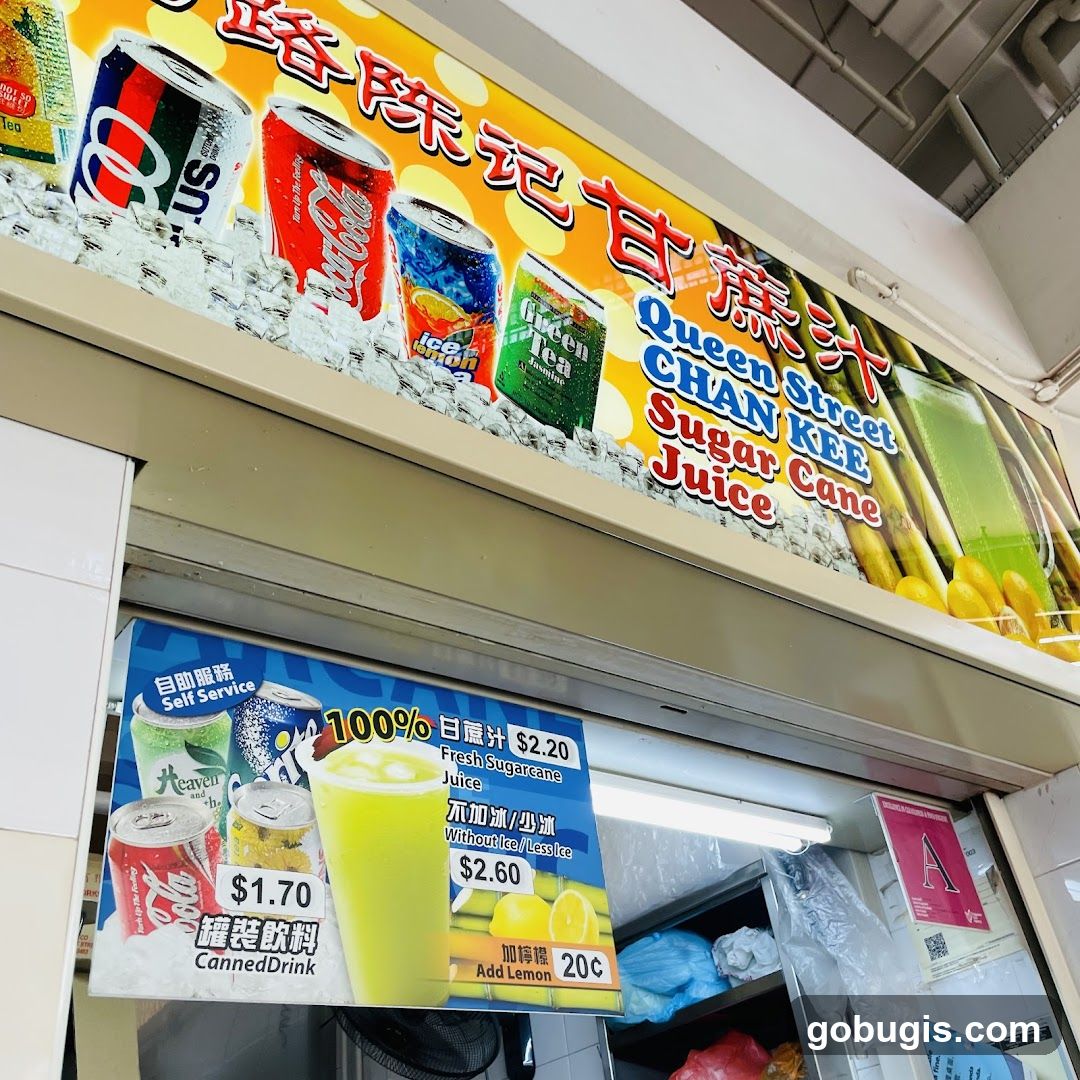 Queen Street Chan Kee Sugar Cane Juice