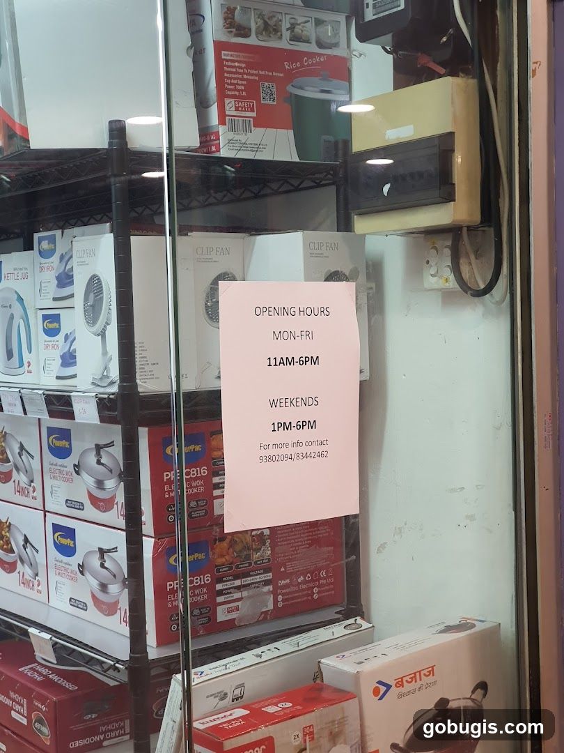 Storefront Display with Appliances