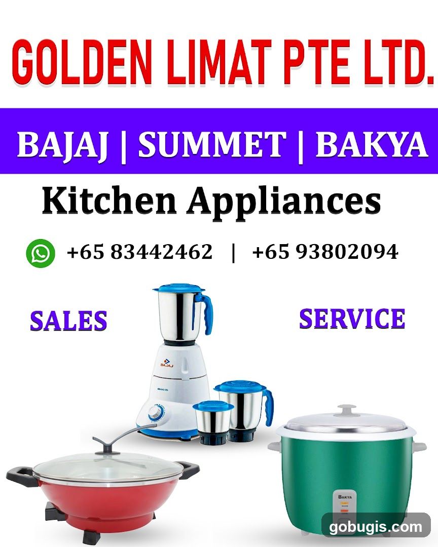 Golden Limat Pte Ltd. Kitchen Appliances