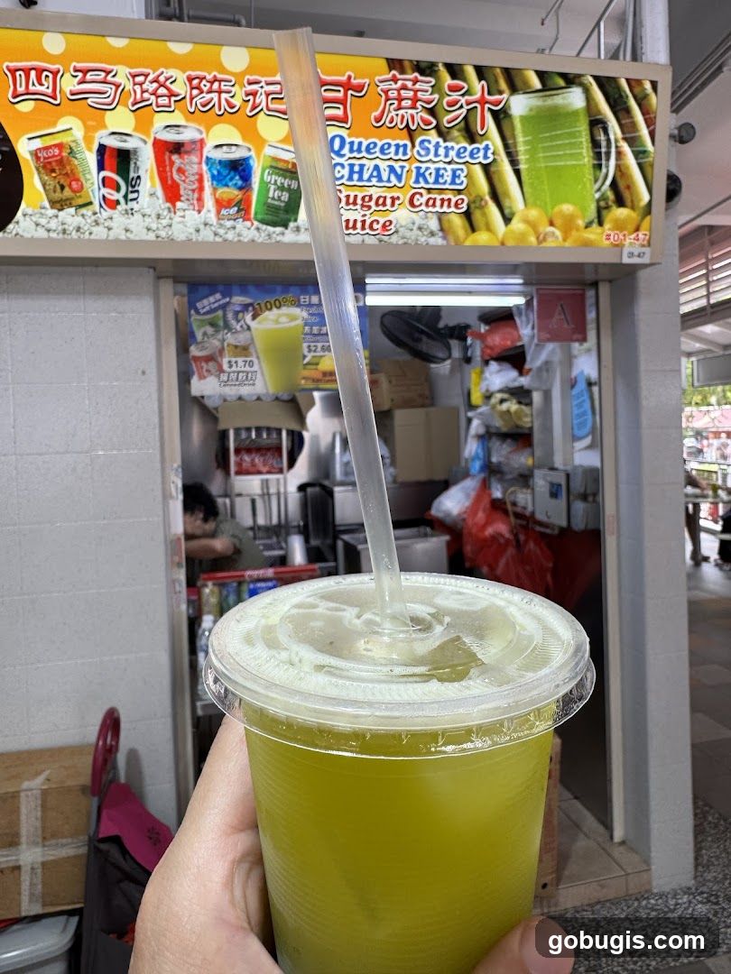 Queen Street Chan Kee Sugar Cane Juice