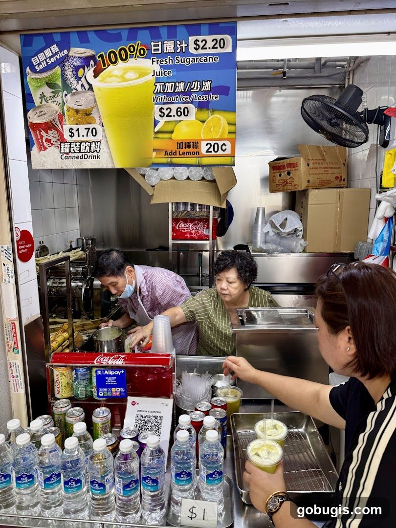 Sugarcane Juice Stall