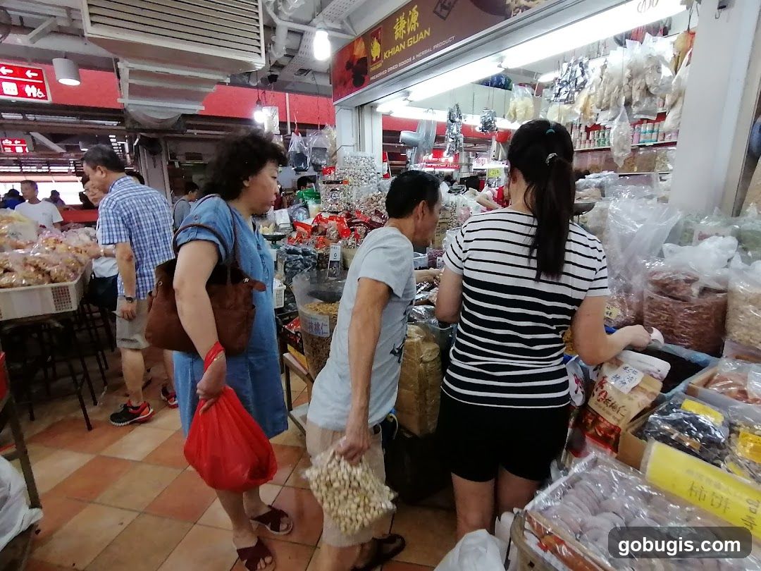 Market Stall with Dried Goods