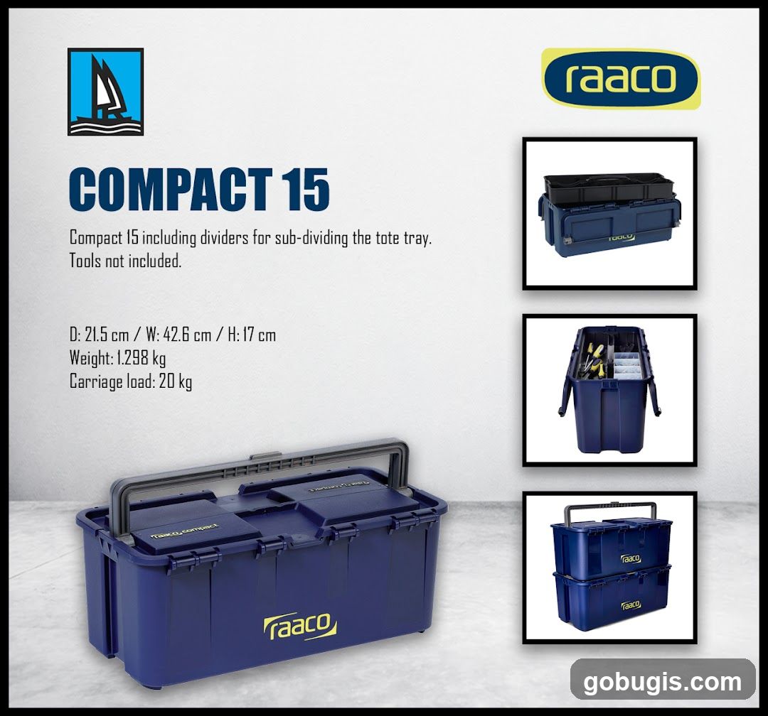 Raaco Compact 15 Tote Tray