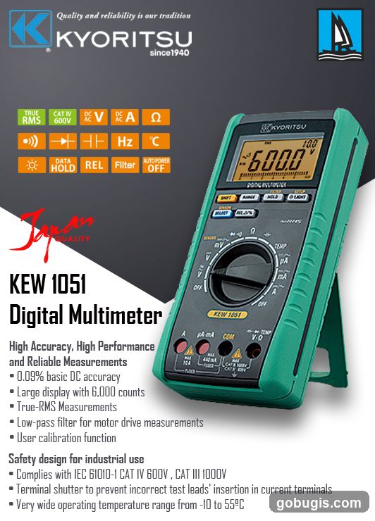 KEW 1051 Digital Multimeter