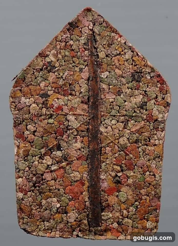 Amulet with textured surface