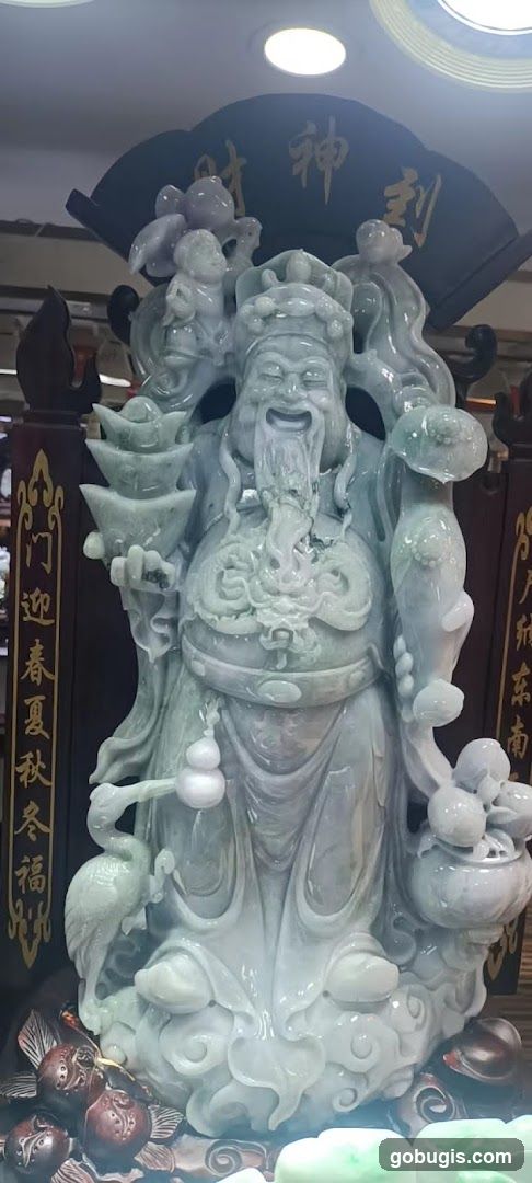 Jade Statue of a Deity