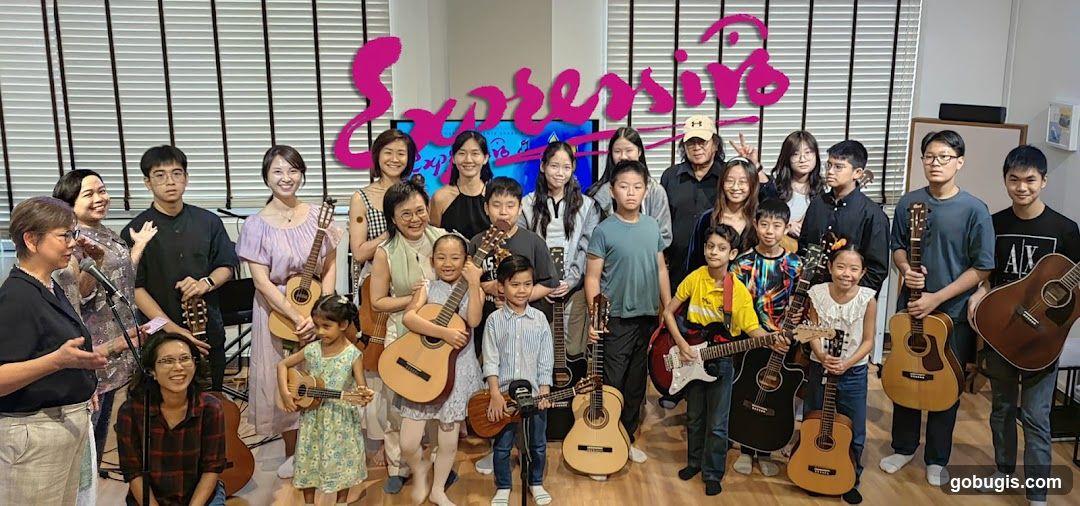 Group of people with musical instruments