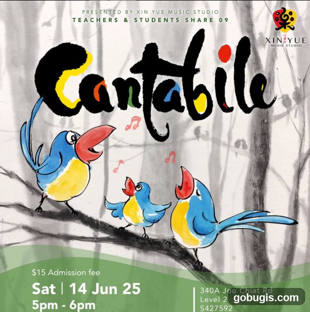 Cantabile concert poster