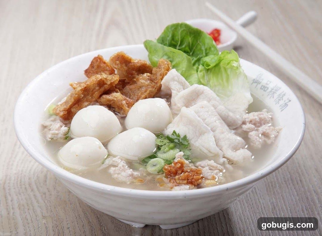 Fish Ball Noodle Soup