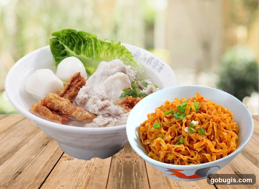 Noodles and Soup