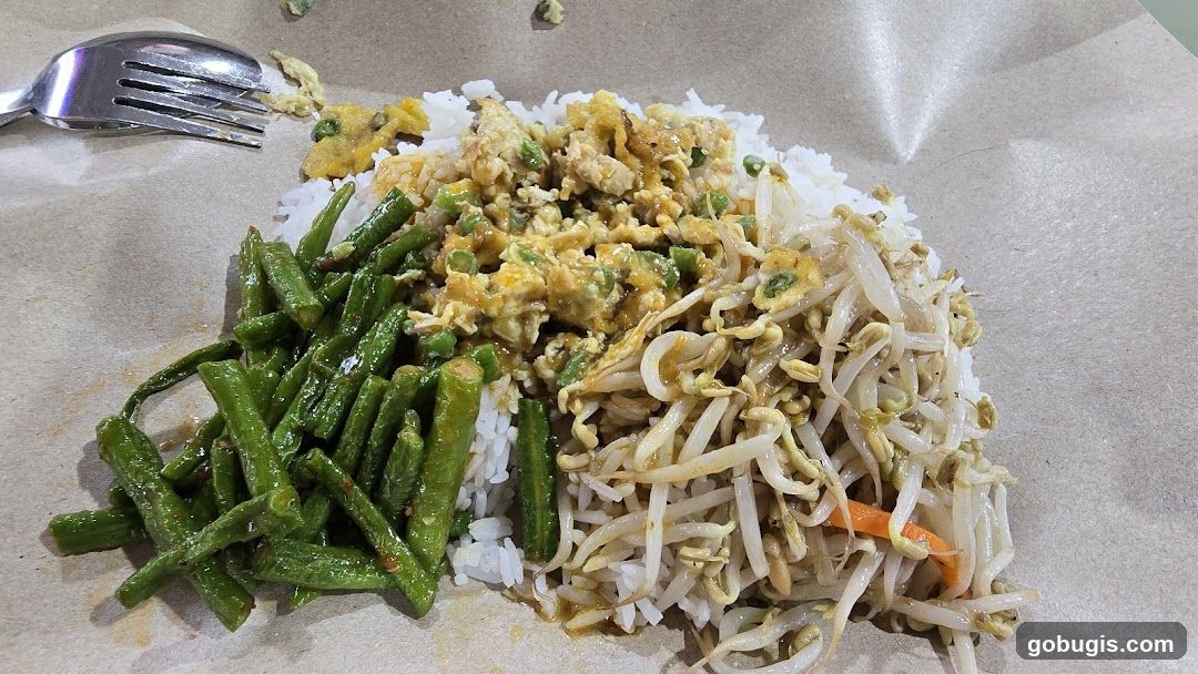 Rice with Stir-fried Vegetables and Egg