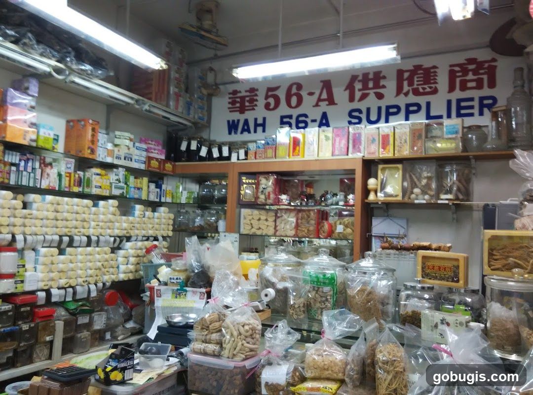 Store Interior with Various Goods