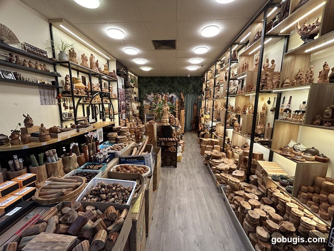 Wood Carving Shop Interior