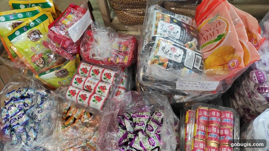 Assortment of Packaged Snacks