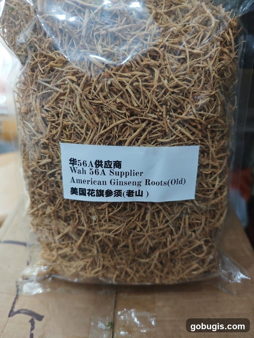 American Ginseng Roots