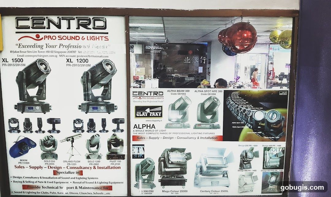 Centro Pro Sound & Lights Pte Ltd