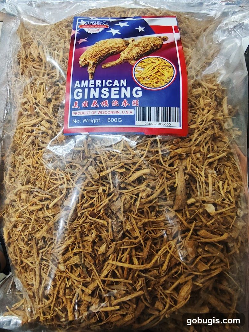 American Ginseng Product