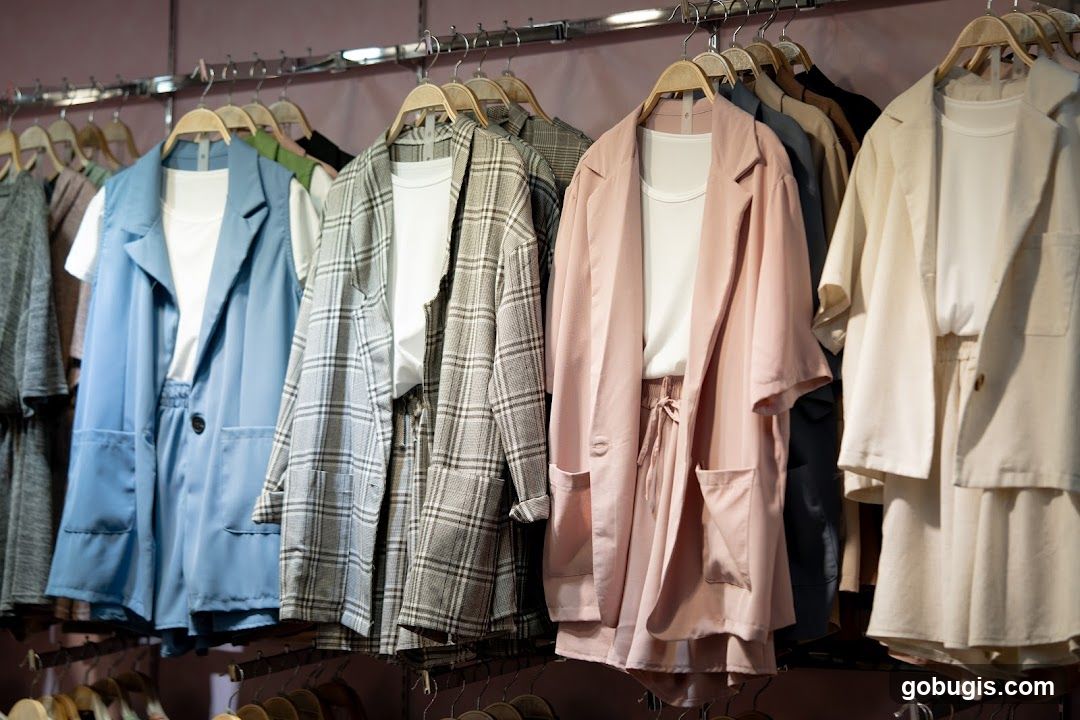 Women's Outerwear on Display