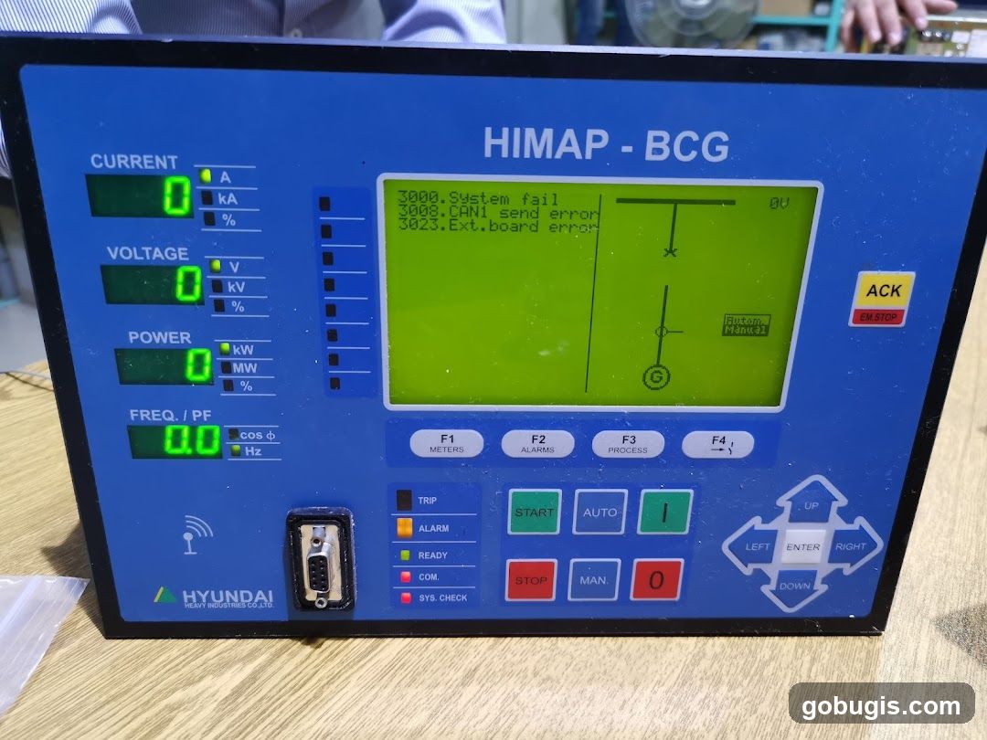 HIMAP - BCG Control Panel