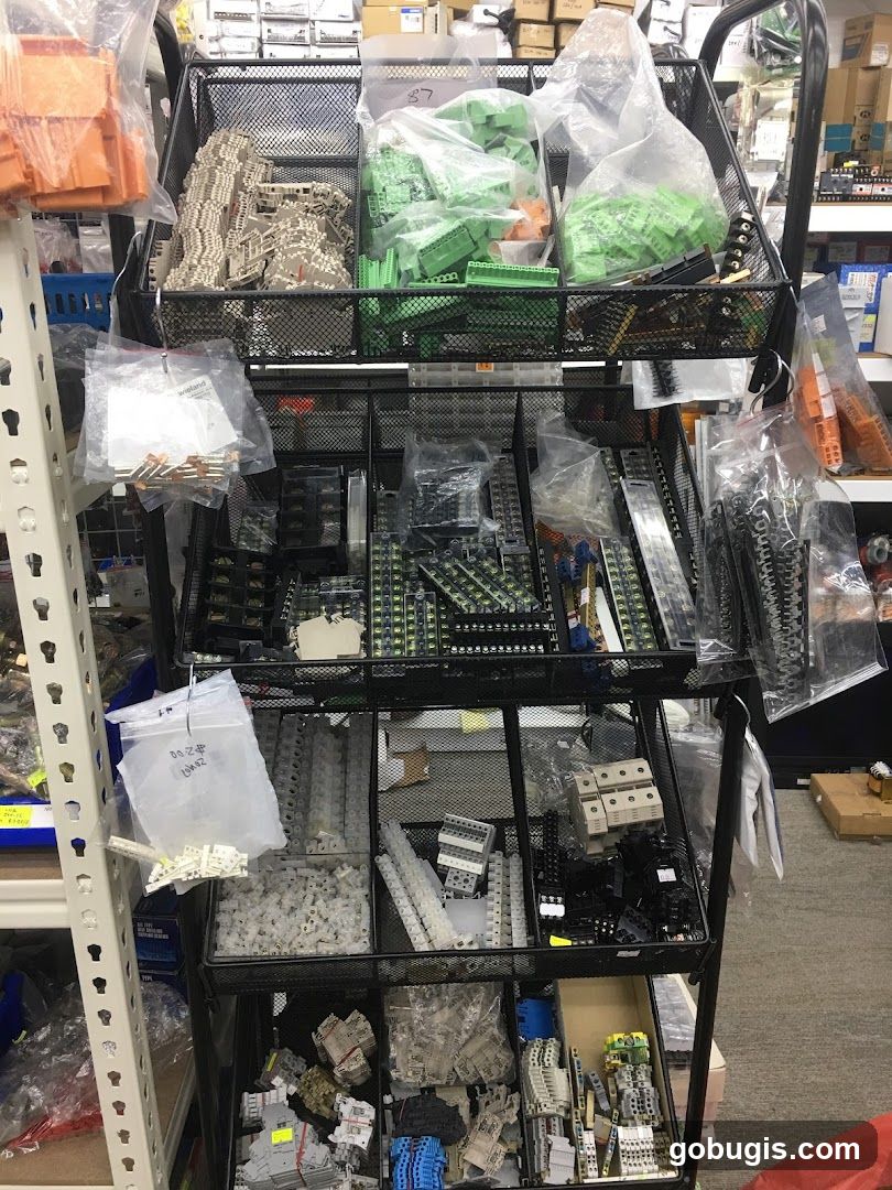 Electrical Components Display