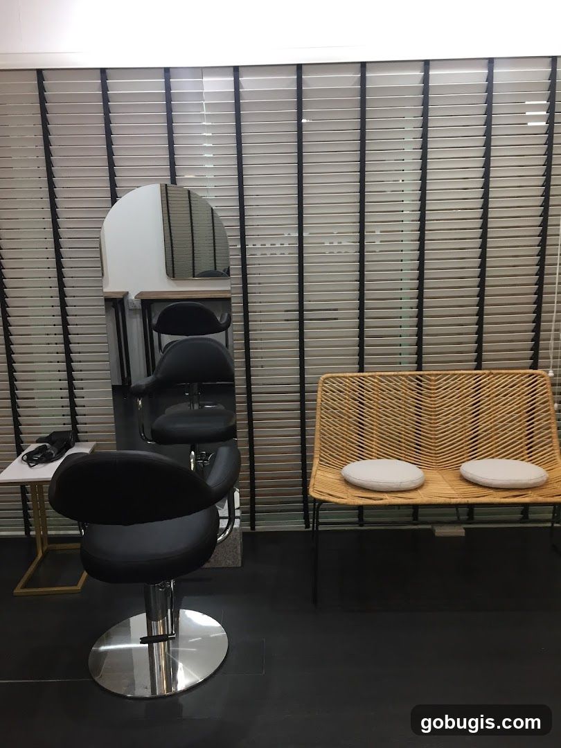 Salon Waiting Area