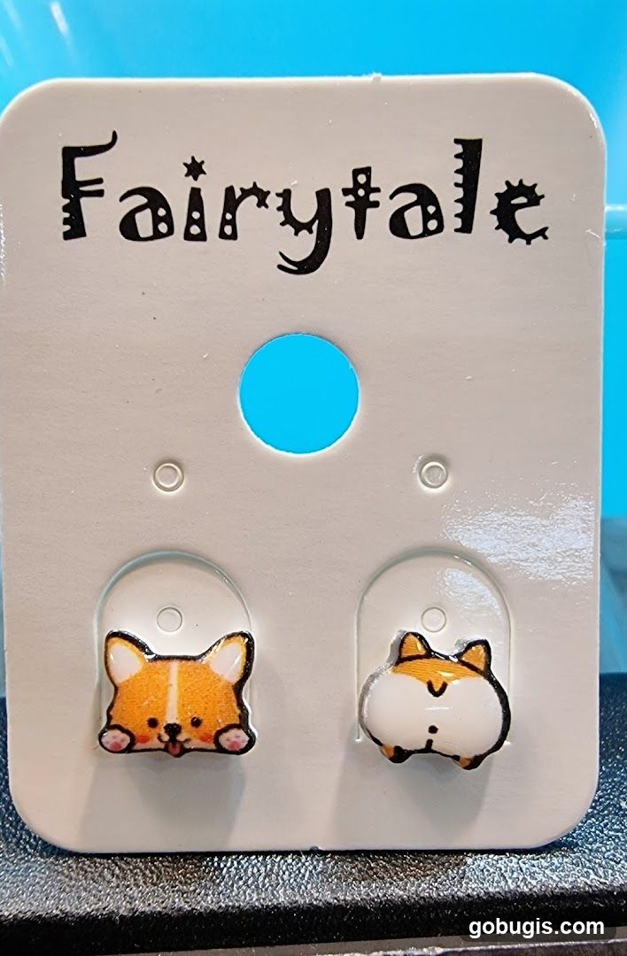 Fairytale Corgi Earrings
