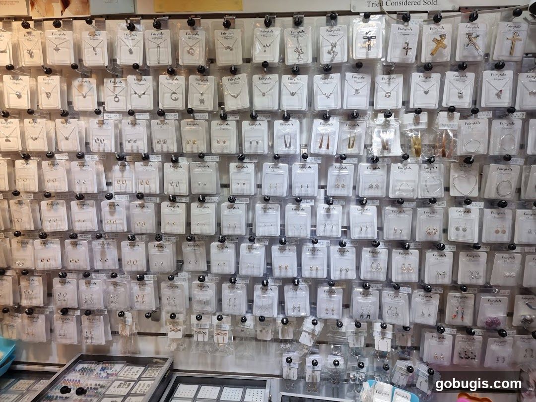 Jewelry Display Wall