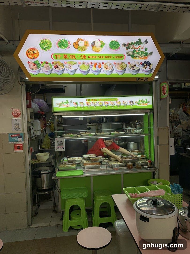 Kim Seng Mixed Veg Rice