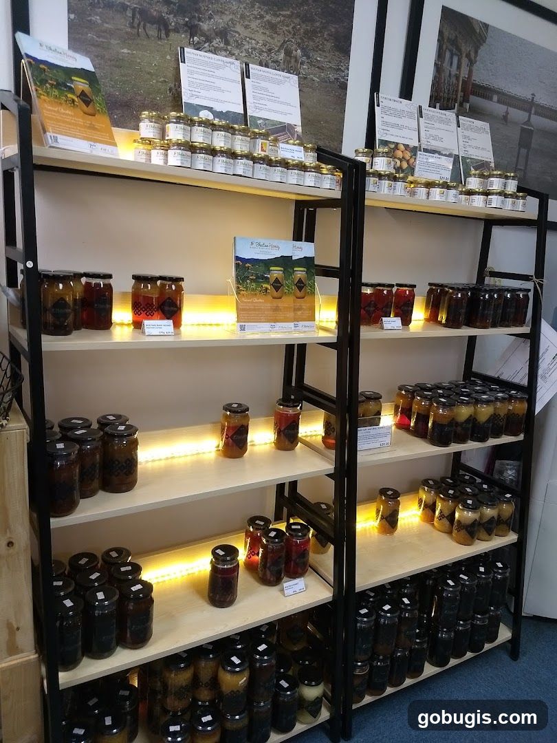 Honey Products Display