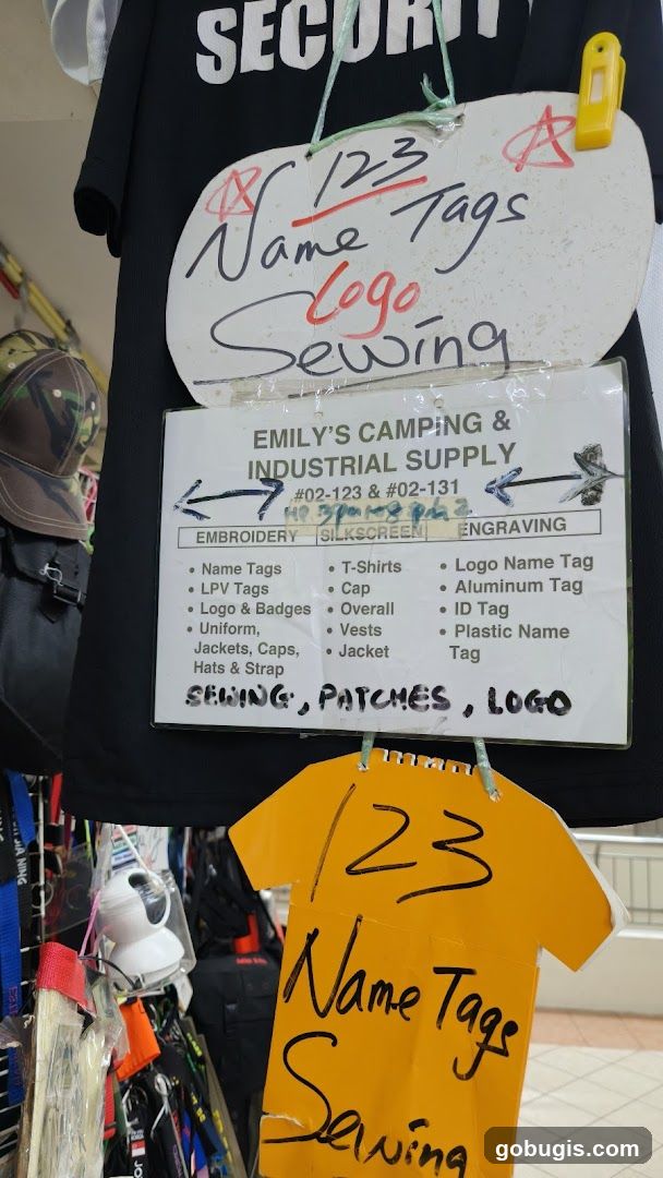 Name Tags and Sewing Services