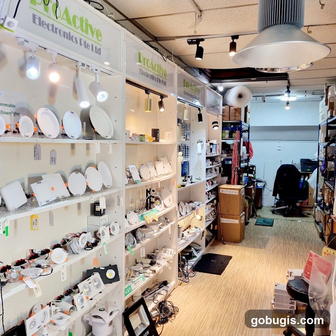 Electronics Store Interior