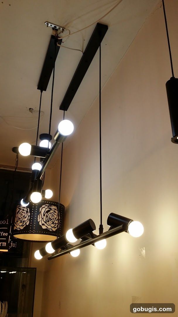 Modern Chandelier with Multiple Bulbs