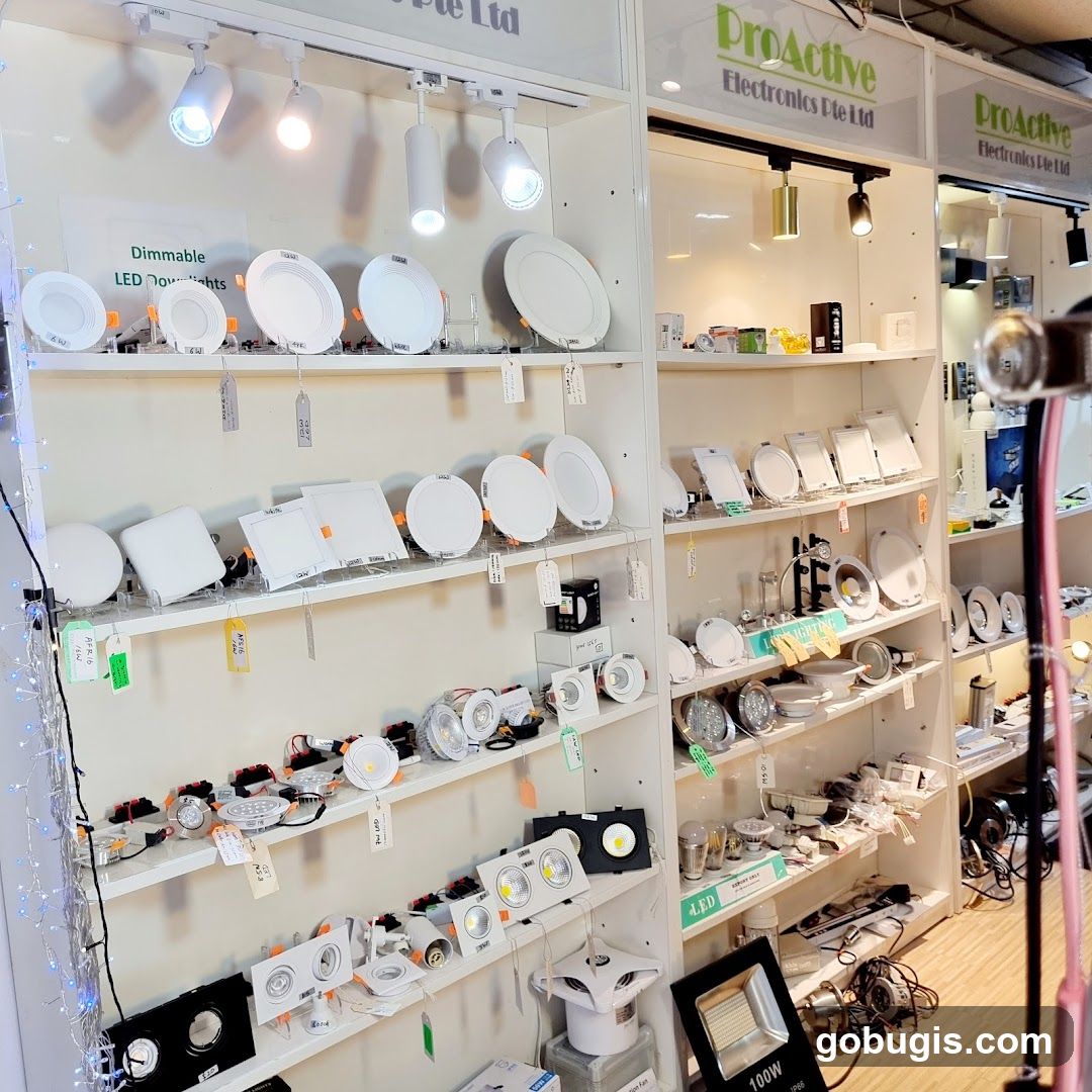 Lighting Store Display