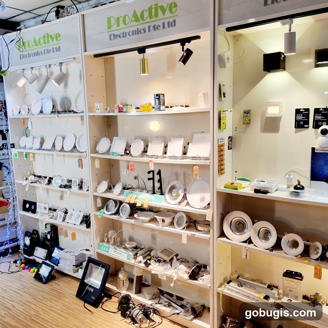 ProActive Electronics Pte Ltd Store Display