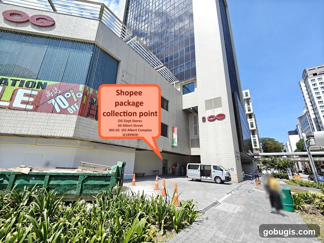 Shopee package collection @ OG Albert Complex