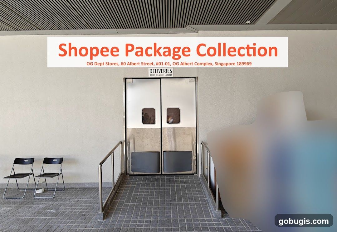 Shopee package collection @ OG Albert Complex