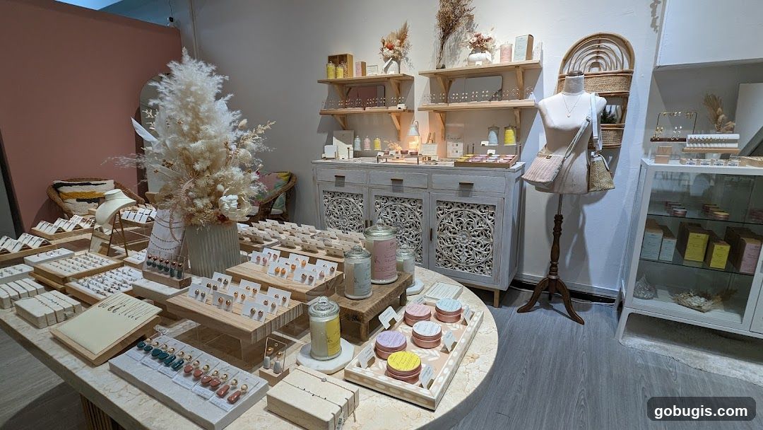 Jewelry and Candle Store Interior