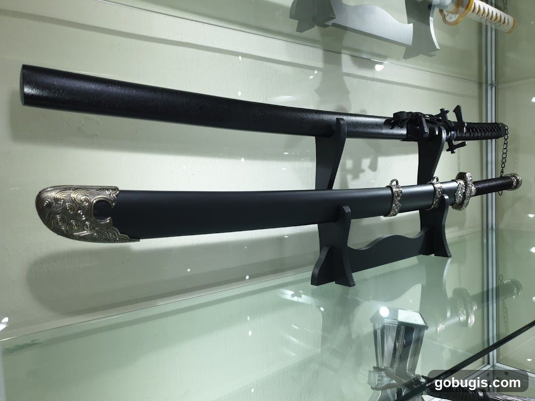 Swords on Display