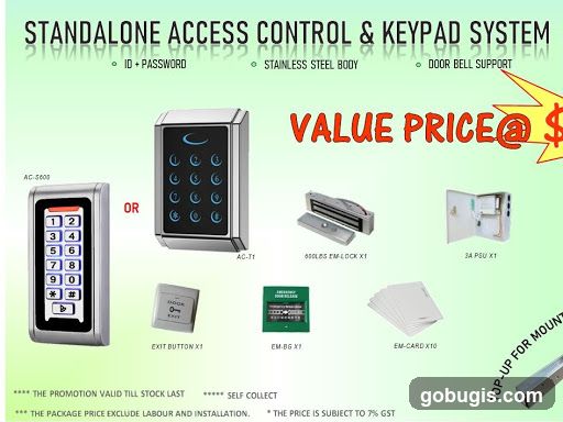 Standalone Access Control & Keypad System