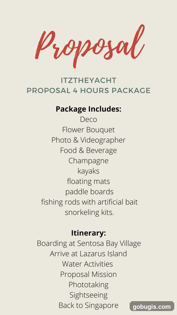 Proposal 4 Hours Package