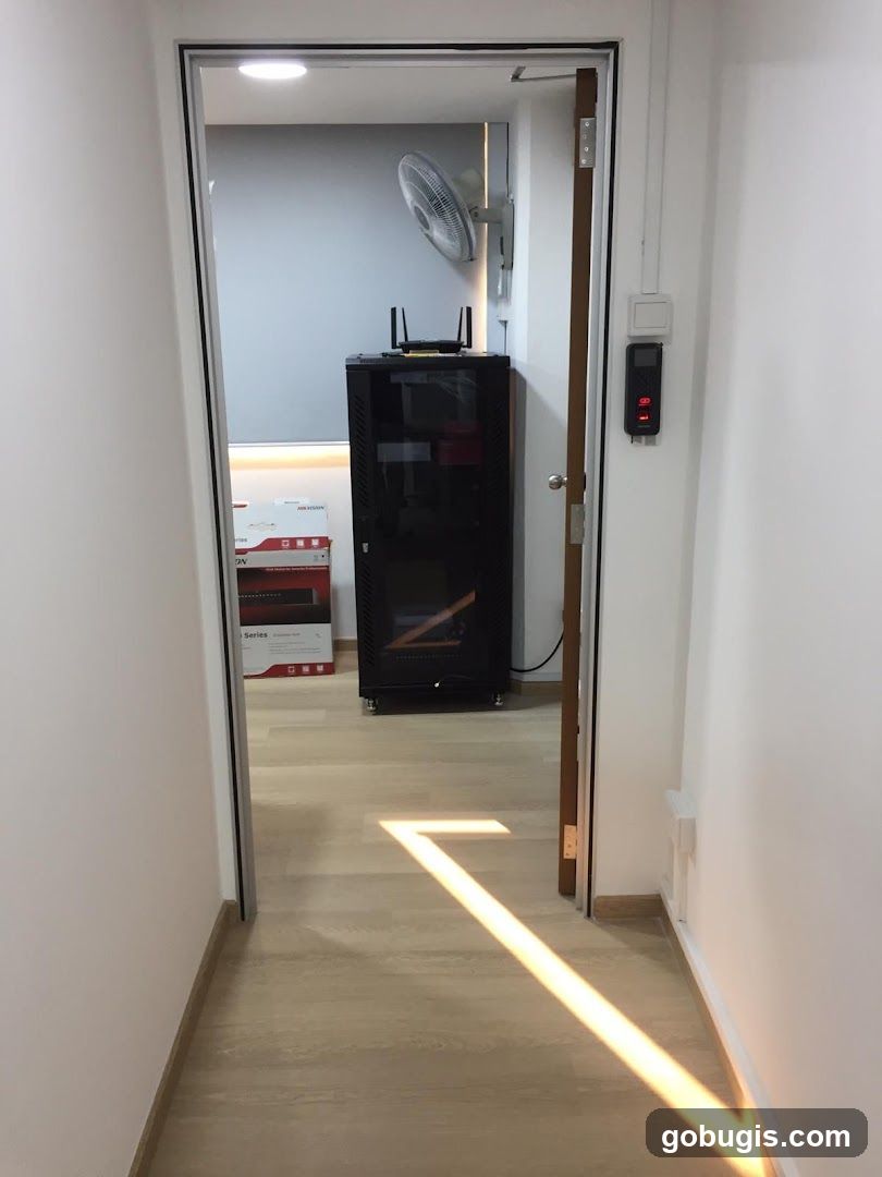 Server Room Entrance