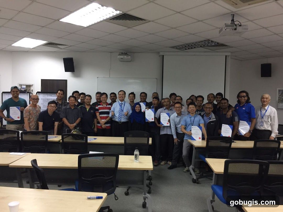 Group of people in a classroom