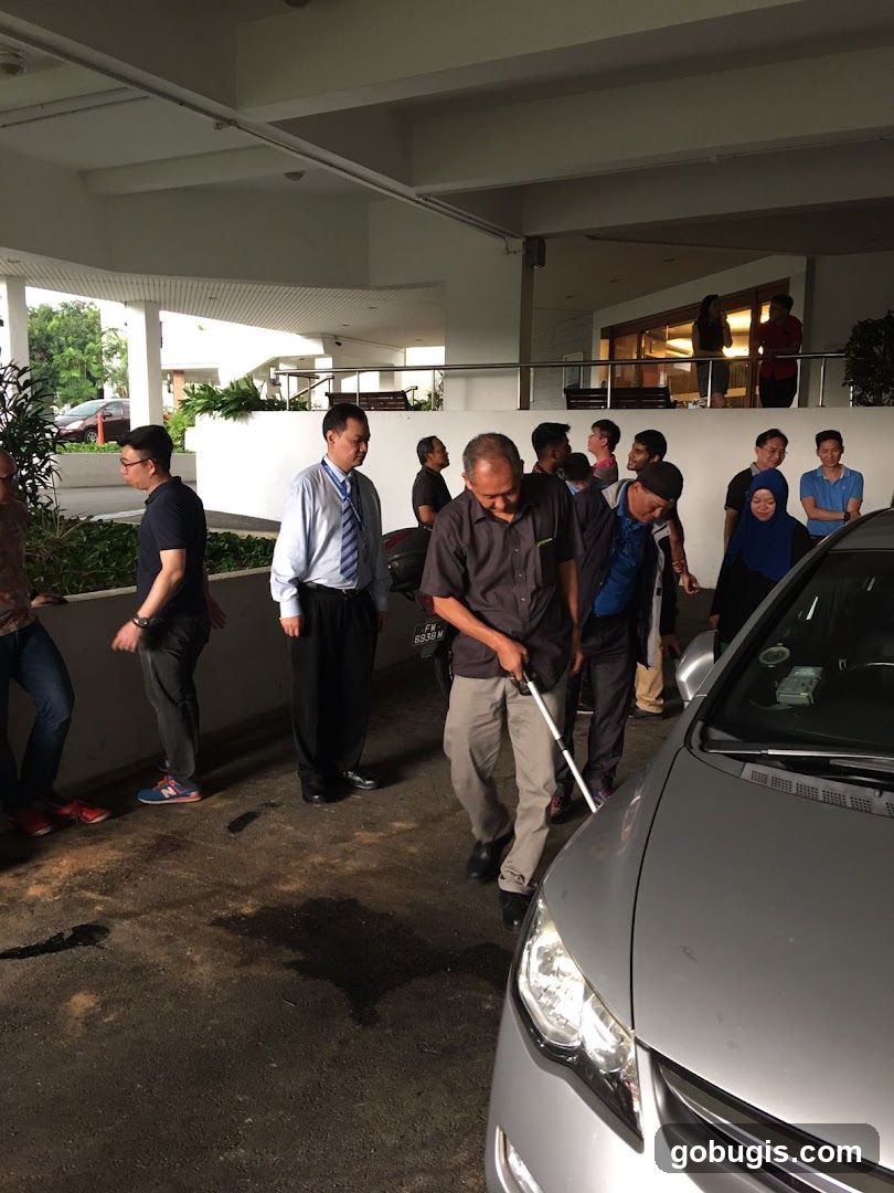 Group of people near a car