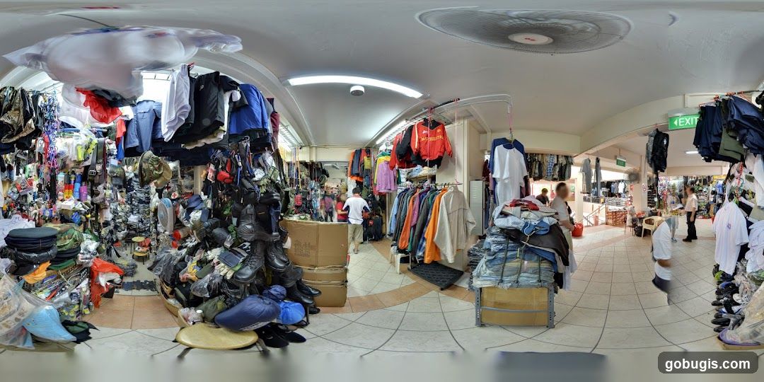 Clothing store interior
