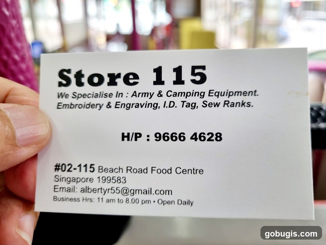 Store 115 Army & Camping Equipment