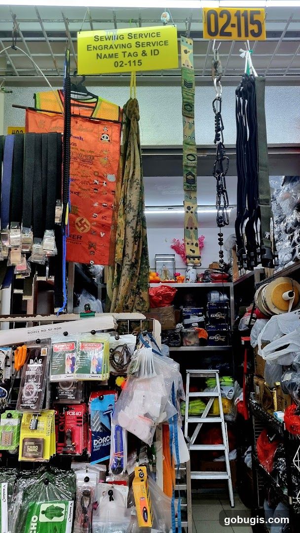 Store Interior with Various Goods