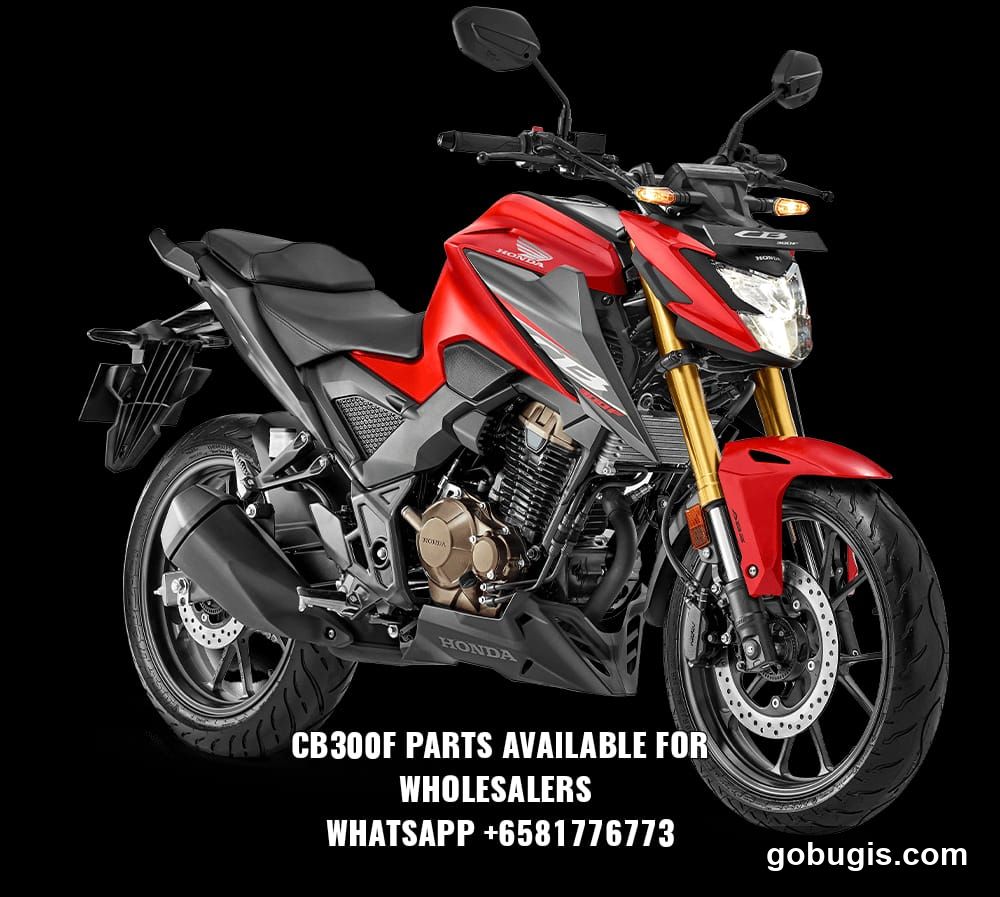 Honda CB300F Motorcycle Parts Advertisement