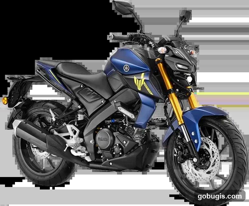 Blue Yamaha Motorcycle