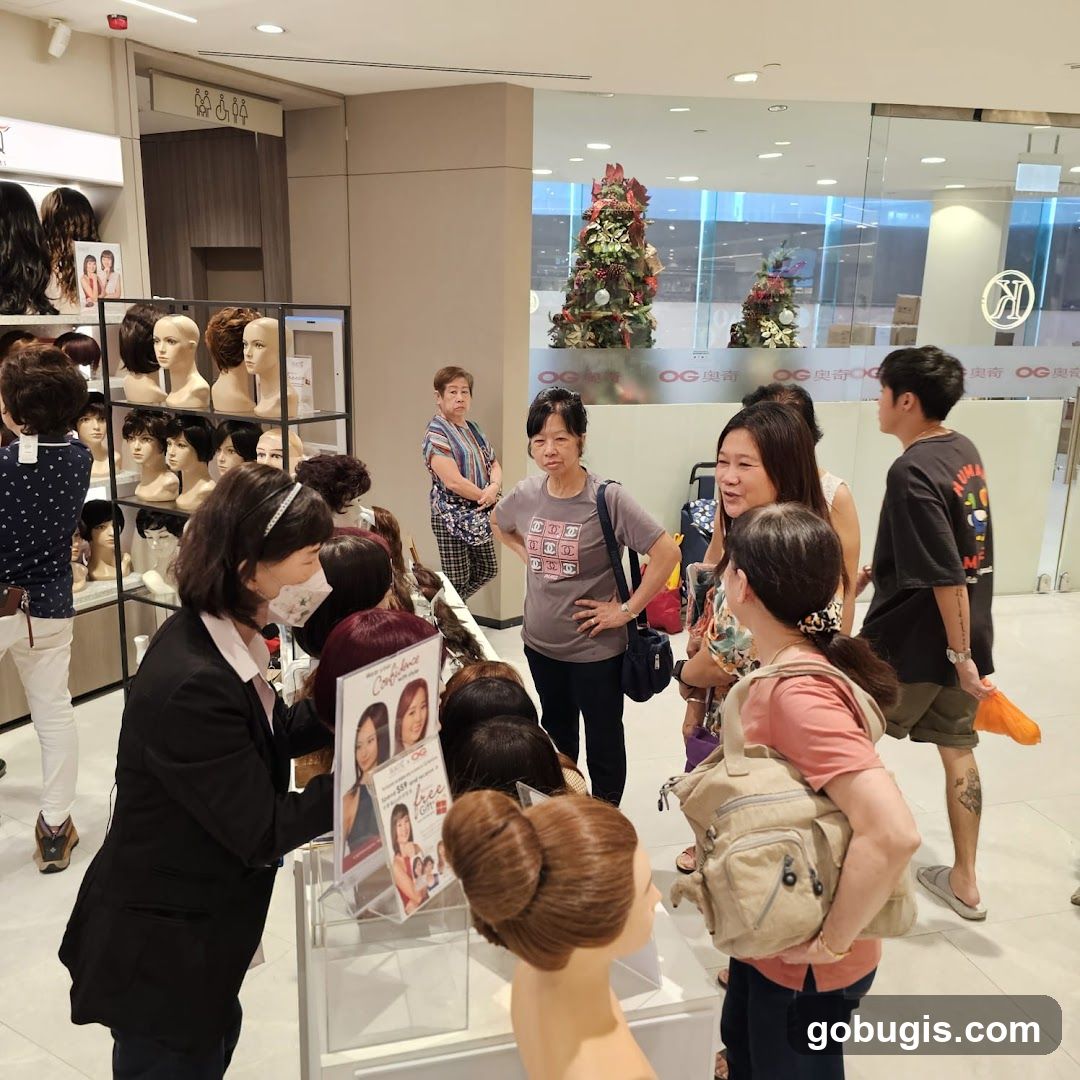 Wig Store Display
