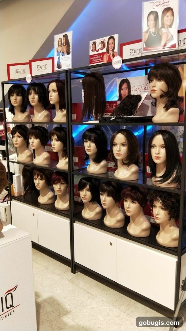 Wigs Display